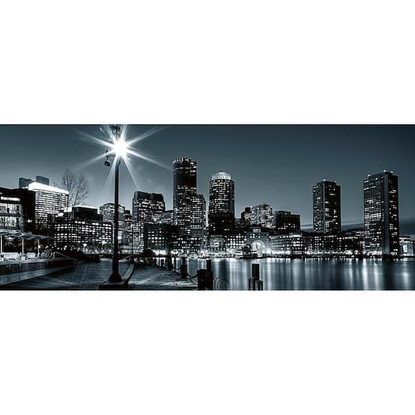 Dimex Scenic Boston Cityscapes Wall Mural MP20016 The Home Depot