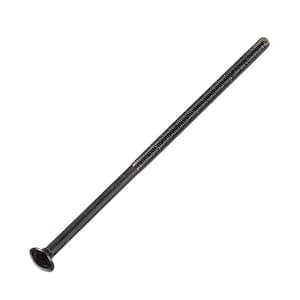 3/8 in. -16 x 10 in. Black Deck Exterior Carriage Bolt (15-Pack)