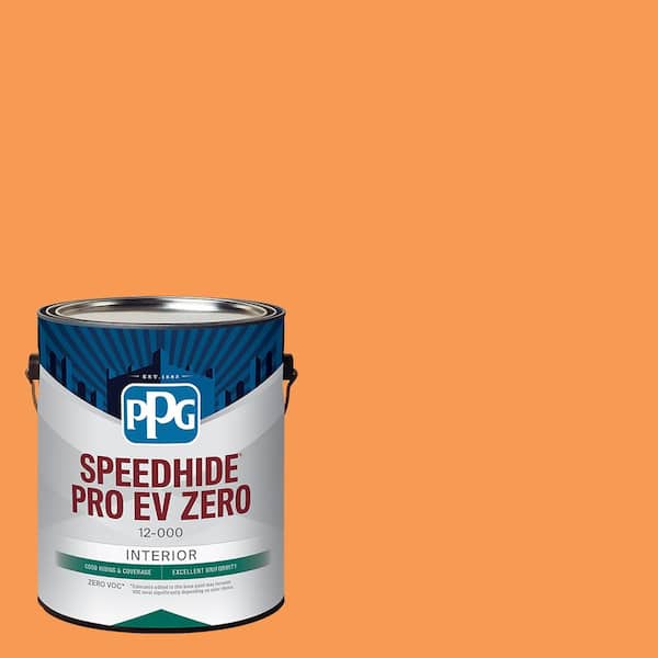 PPG Speedhide Pro EV Zero 1 gal. PPG1197-6 Fall Leaf Semi-Gloss Interior Paint