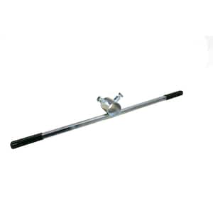 Zinc-Plated Steel Auger Wrench for Installation and Removal of Dock Post Pipes and Augers in Boat Dock Systems