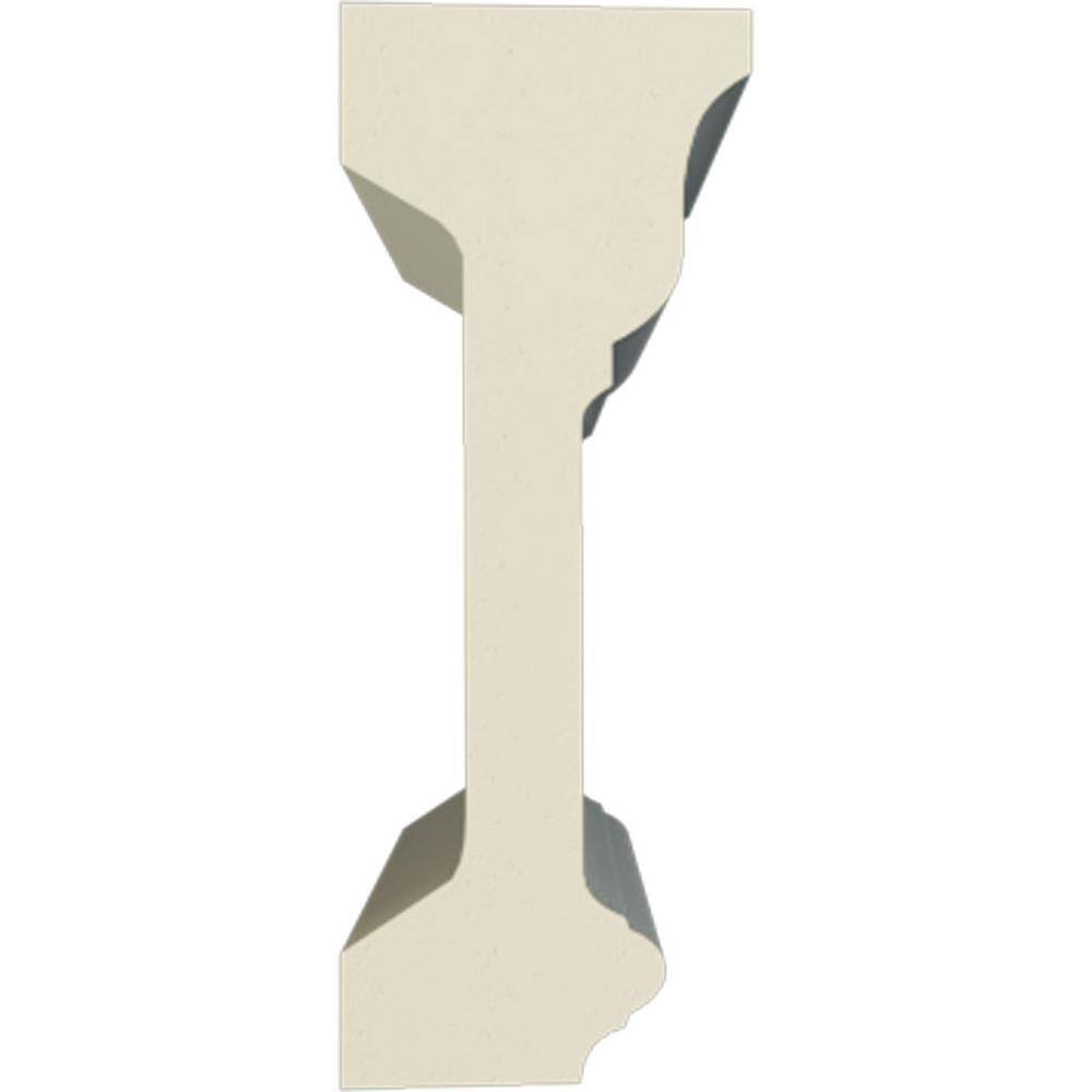 Architectural Elegance 4.75'' Primed Polyurethane Crown Moulding