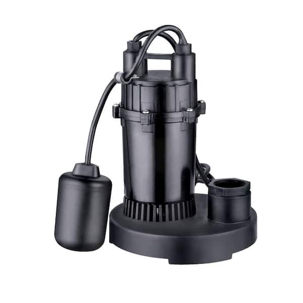 Water Source 1/3 HP Thermoplastic Sump Pump
