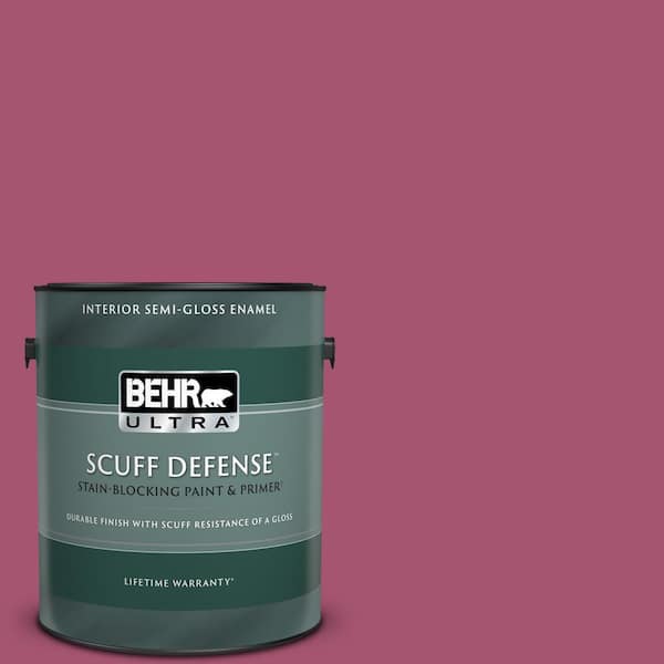 BEHR ULTRA 1 gal. #110B-6 Cran Brook Extra Durable Semi-Gloss Enamel Interior Paint & Primer