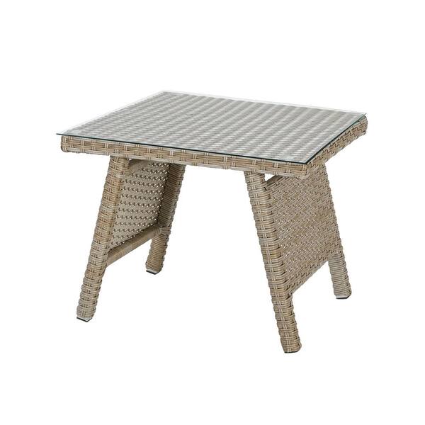 best selling foldable outdoor wicker table