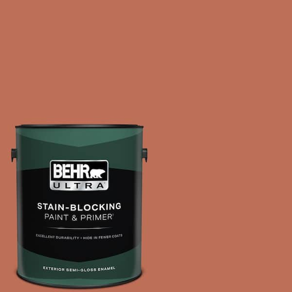 BEHR ULTRA 1 gal. #M190-6 Before Winter Semi-Gloss Enamel Exterior Paint & Primer