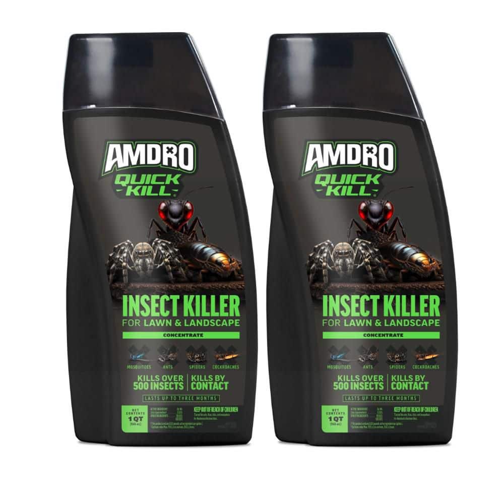 Quick Kill 32 oz. Outdoor Liquid Multi Insect Killer Concentrate for Lawns with 3-Month Control 2 Pack price history on PriceWatchPro