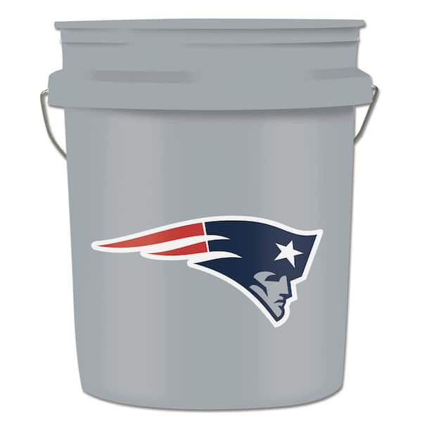 Leaktite 5 gal. Patriots NFL Bucket 0251418 - The Home Depot