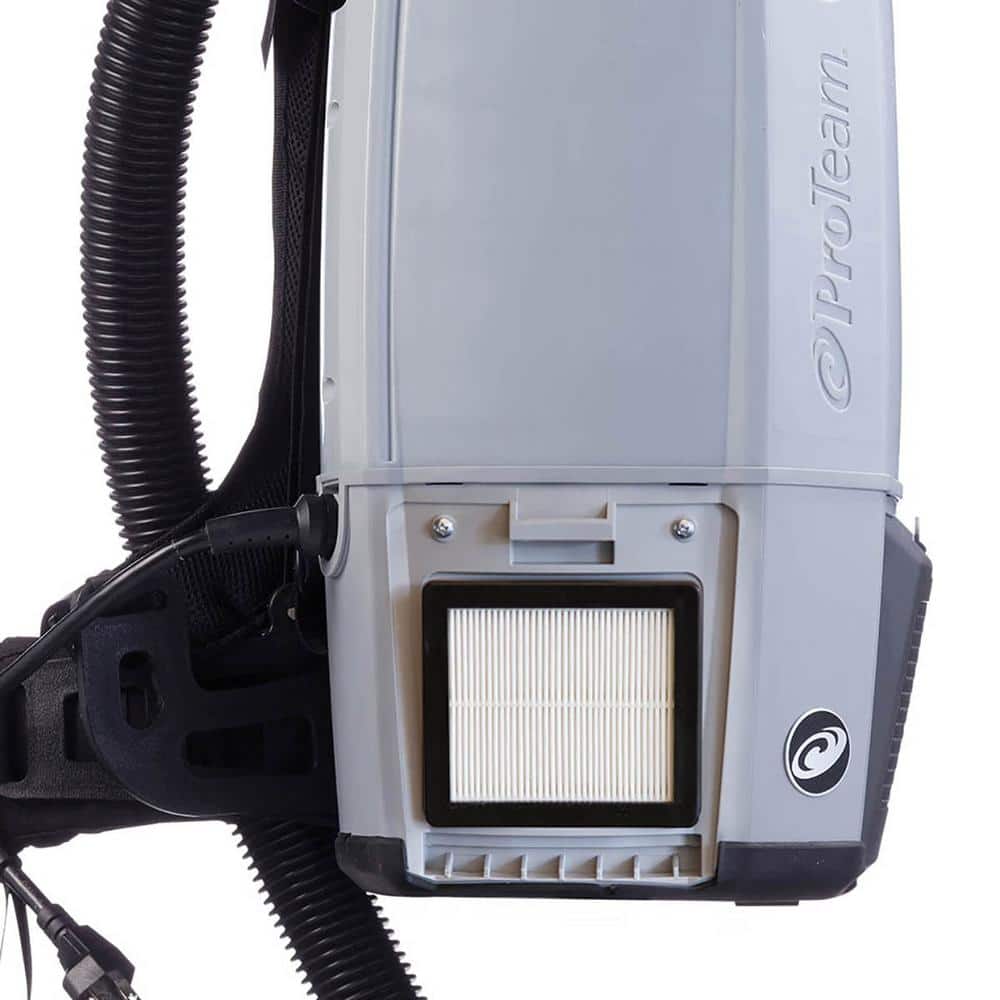 Gray HEPA Filter Commercial Backpack Vacuum Cleaner