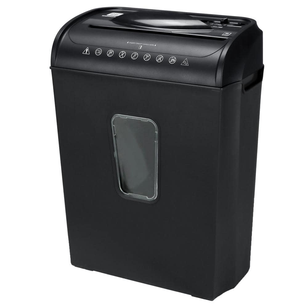 6-Sheet Crosscut, Paper/Credit Card Shredder in Black (1-Pack) price history on PriceWatchPro
