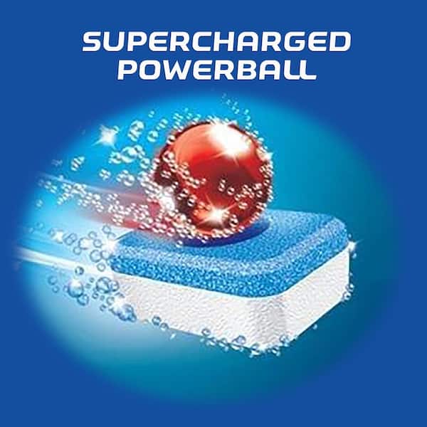 4 x Finish Powerball All In One Deep Clean Dishwasher 100 Tablets