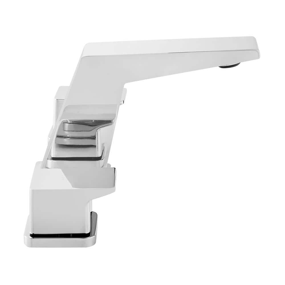 Carre 8" Chrome Widespread 2-Handle Bathroom Faucet