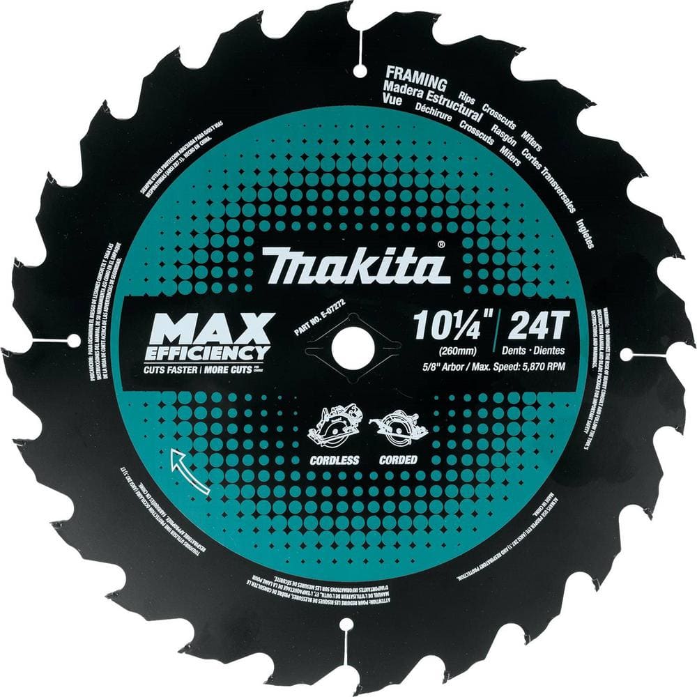 10-1/4 in. 24T Carbide-Tipped Max Efficiency Thin Kerf Circular Saw Blade, Framing price history on PriceWatchPro