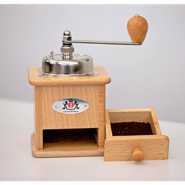 ZASSENHAUS Brasilia Natural Beechwood Manual Coffee Mill M040005
