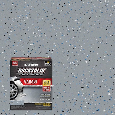 76 oz. Gray Polycuramine 1 Car Garage Floor Kit (2 Pack)