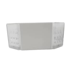 Integrated LED White Dual Head-LED Emergency Light (Pack of 2)