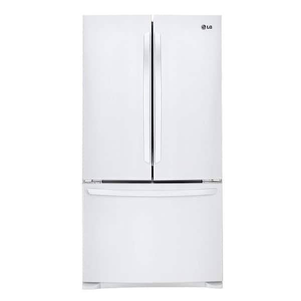 LG 28 cu. ft. French Door Refrigerator in Smooth White