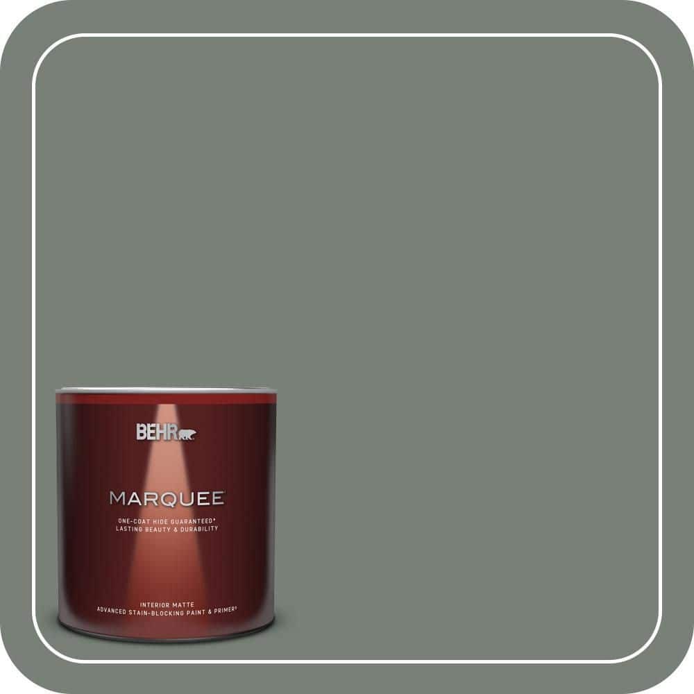 1 qt. Home Decorators Collection #HDC-AC-22 Cedar Forest Matte Interior Paint & Primer product image for price tracking
