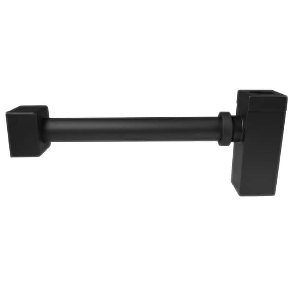 Westbrass Square 1-1/4 in. Brass Slip Joint Rectangular Trap