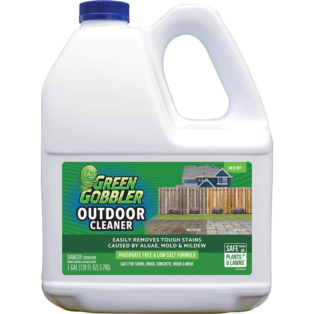 Green Gobbler 1 Gal. Outdoor Multi-Surface Cleaner Concentrate G8035 - The  Home Depot