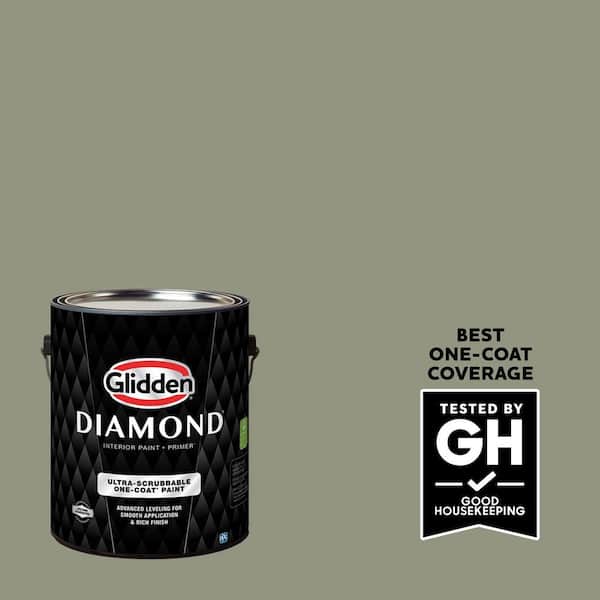 Glidden Diamond 1 gal. PPG1031-4 Restoration Eggshell Interior Paint with Primer