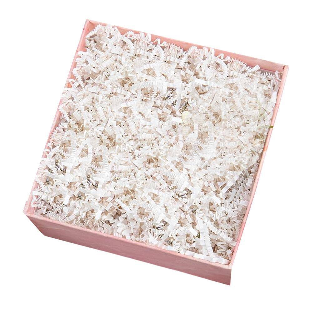 Crinkle Cut Paper Shred Grass Cushion Streamer for Gift Boxes Bags Basket Filler Decoration White 4.5 oz. price history on PriceWatchPro