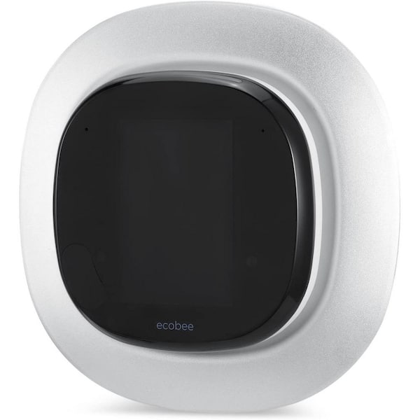 Wasserstein Aluminum-Alloy Metal Wall Plate Mount for ECOBEE 4 Smart Wi-Fi Thermostat (Silver)