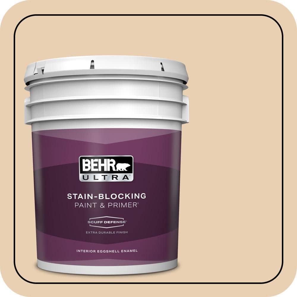 5 gal. #S290-2 White Bean Hummus Extra Durable Eggshell Enamel Interior Paint & Primer price history on PriceWatchPro