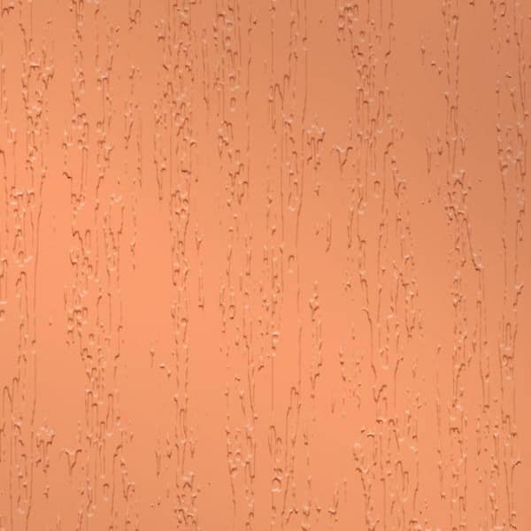 FROM PLAIN TO BEAUTIFUL IN HOURS Take Home Sample 3 in. x 5 in. Laminate Sheet in Aluminum with Aqua Rose Gold Finish