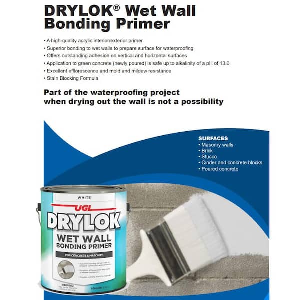 Kilz Basement and Masonry Waterproofing Paint Interior/Exterior White 1 Gallon