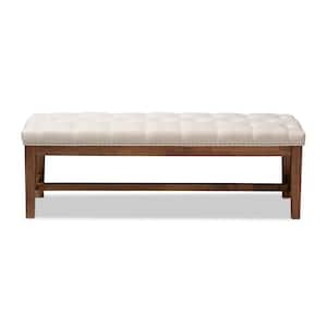 Ainsley Light Beige Bench