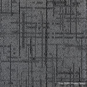 Tria Gray Residential/Commercial 19.68 in. x 19.68 Peel and Stick Carpet Tile (8 Tiles/Case)21.53 sq. ft.