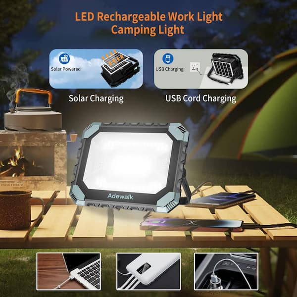 Adewalk 16000 Lumens LED Work Light JGD200-L1 - The Home Depot