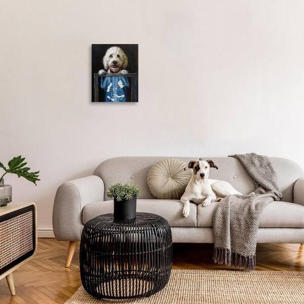 趣味・スポーツ・実用 ART PLASTIC: DESIGNED FOR LIVING Stupell Industries Funny Dog X-Ray Snacks by Lucia Heffernan 1