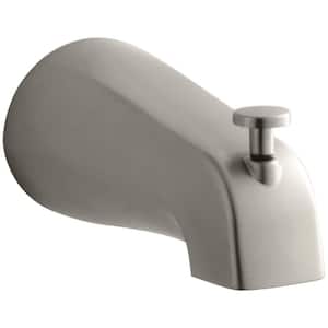 Devonshire Diverter Bath Spout with Slip-Fit Connection in Vibrant Brushed Nickel