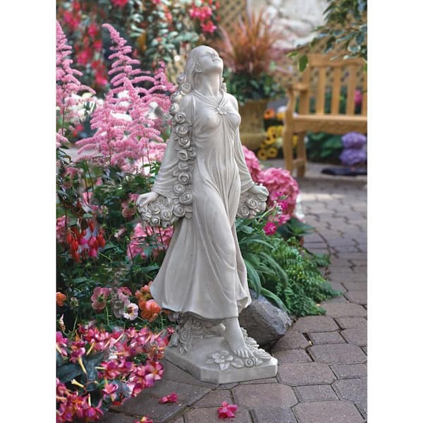 Design Toscano 30.5 in. H Flora Divine Patroness of Gardens Statue KY47018  - The Home Depot