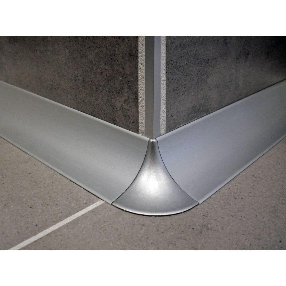 DURACOVE 0 in D x 0.63 in W x 0 in L X 0 in L Concave Ext Crnr Alumium Anodized Silver Molding and Transition Trim price history on PriceWatchPro