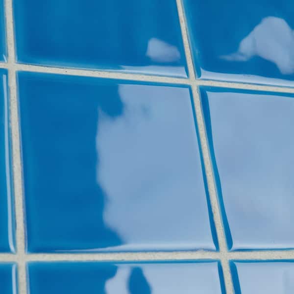 blue sky Merola Tile Twist Square Blue Sky 11-3/4 in. x 11-3/4 in