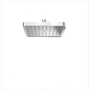 Luxury Modern Look 3-Spray Patterns with 1.8 GPM 8 in. Ceiling Mount Rain Fixed Shower Head in Polished Chrome
