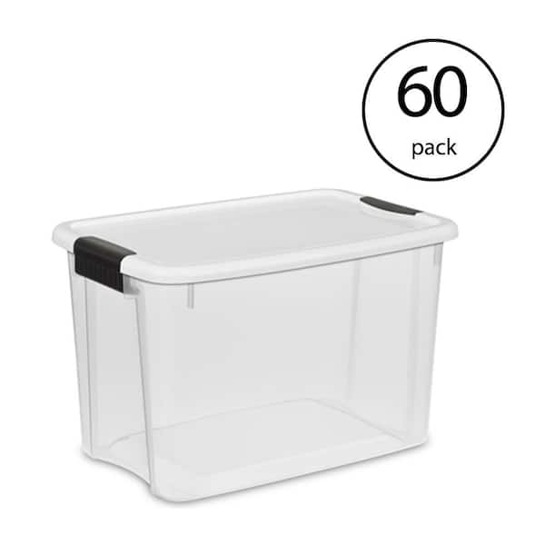 30 qt plastic storage bins