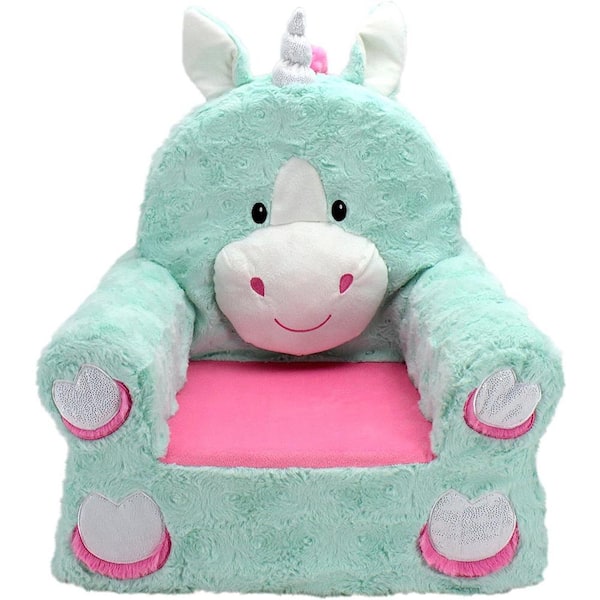 Unbranded Soft Plush Children's Chair, Sweet Seats