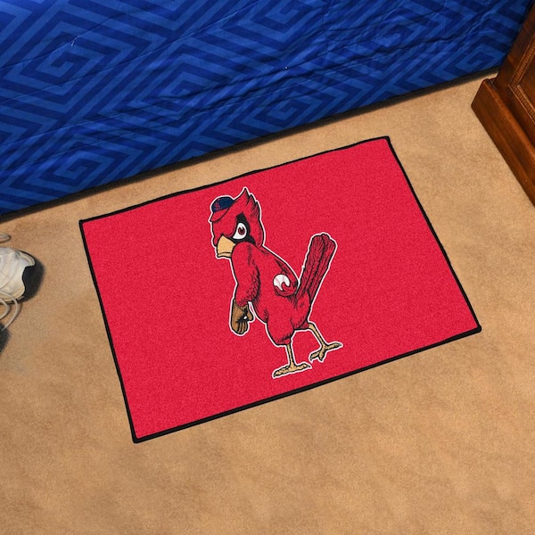 St. Louis Cardinals Red 1 ft. 7 in. x 2 ft. 6 in. Starter Area Rug