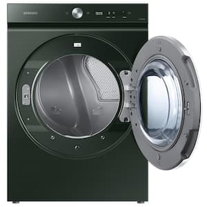 Bespoke 7.6 cu. ft. Vented Smart Electric Dryer in Forest Green with AI Optimal Dry and Super Speed Dry
