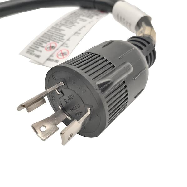 parkworld 25 ft. 10/3 30 Amp NEMA L6-30 Extension Cord NEMA L6-30P