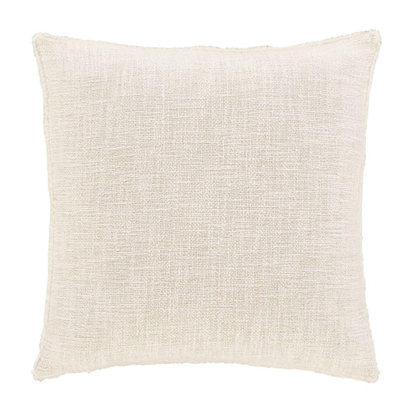 J QUEEN NEW YORK INC Aglow Winter White Square Decorative Throw Pillow 20 x 20 in.