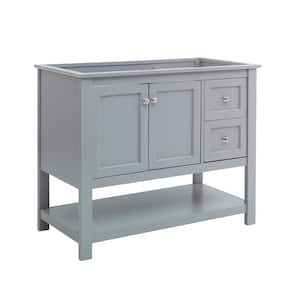 Manchester 40 in. W Bathroom Vanity Cabinet Only in Gray