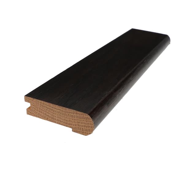 ROPPE Berger 0.75 in. T x 2.78 in. W x 78 in. L High Gloss Hardwood Stair Nose