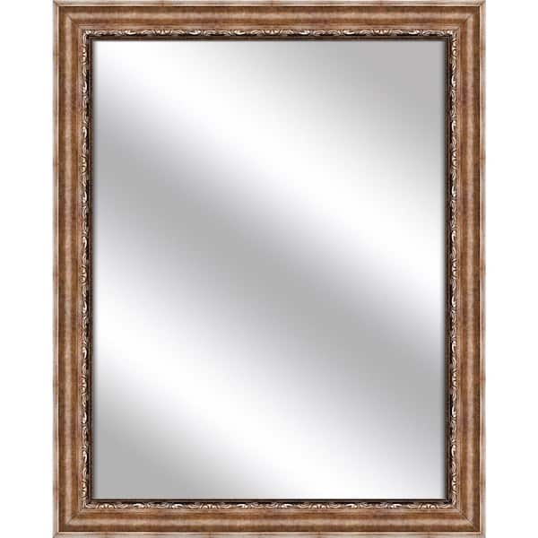 PTM Images Medium Rectangle Gold Art Deco Mirror (31.75 in. H x 25.75 in. W)