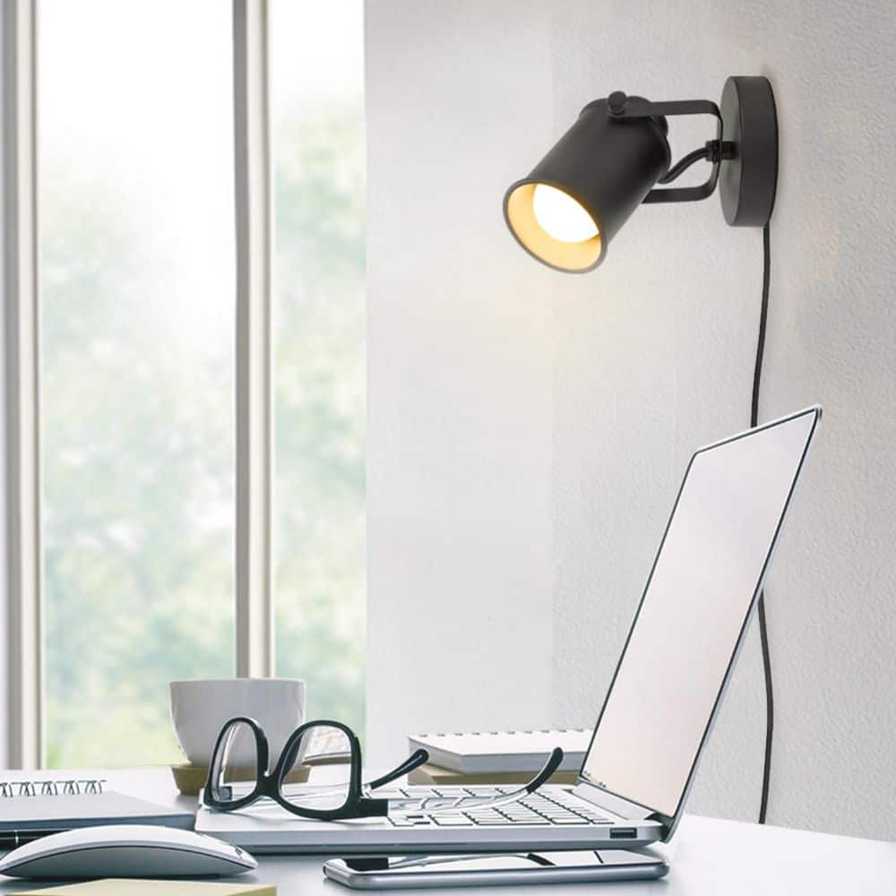 Adjustable Dark Bronze Spotlight Accent Lamp 8.63"x10.25"