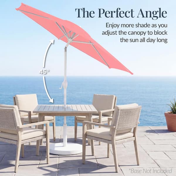 flamingo patio umbrella GiftCraft Pink Full-Size Standing Parasol for Rain of Shine Garden Upgrade your outdoor space with a patio umbrella designed for style Flamingo Umbrella | Hobby Lobby