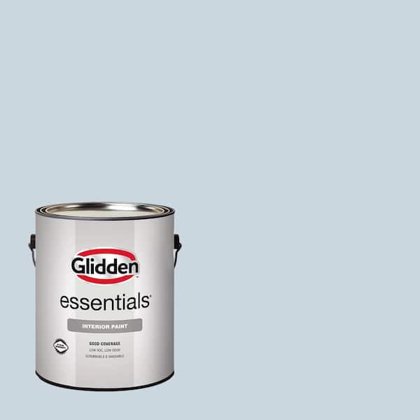 Glidden Essentials 1 gal. #PPG1156-2 Bit Of Heaven Semi-Gloss Interior Paint